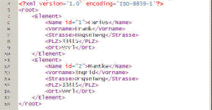 Einführungsschulung in die Extensible Markup Language (XML)